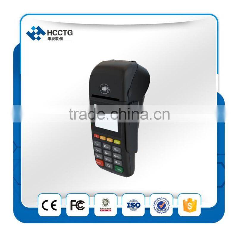 android Mobile pos terminal Magnetic reader and NFC reader with thermal printer/keypad/display --HTY800