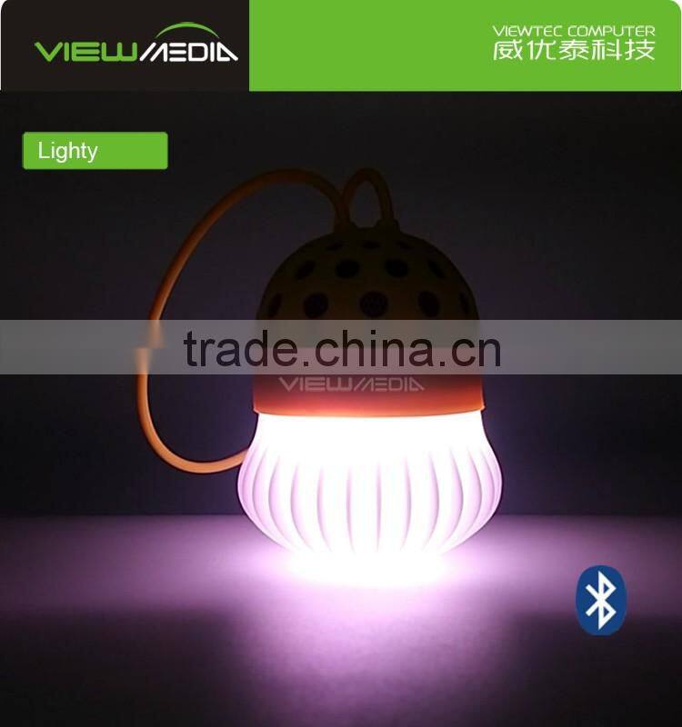Viewtec lighty bluetooth led speaker for Computer