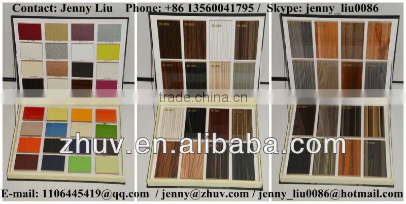 ZHUV Glossy E1 MDF Board For Furniture Doors