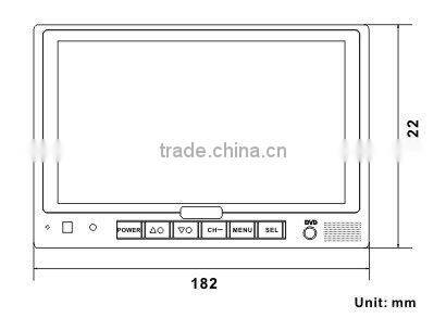 7" Digital Car Rear Vision Camera System