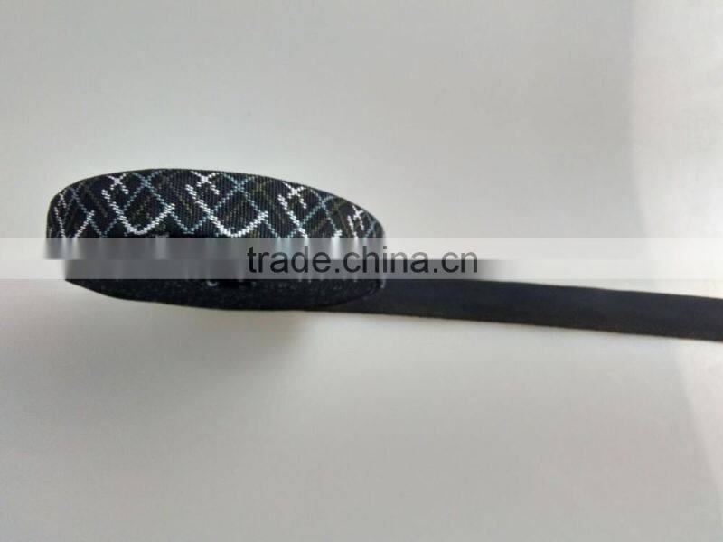 Custom design colorful pattern cotton belt webbing for shoes