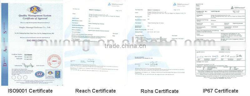 plastic cases of electronics