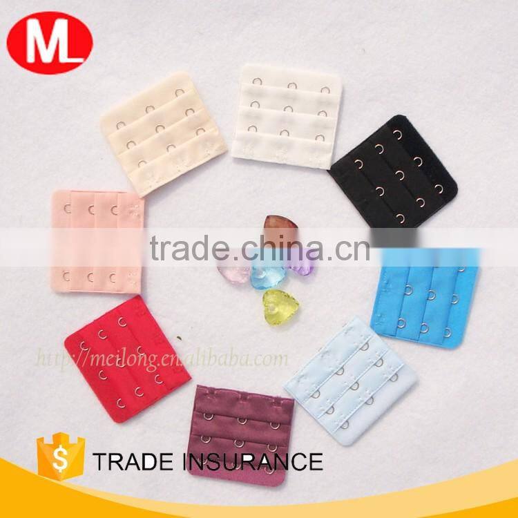 2016 High quality wholesales price underwear accessories bra hook and eye bra extender