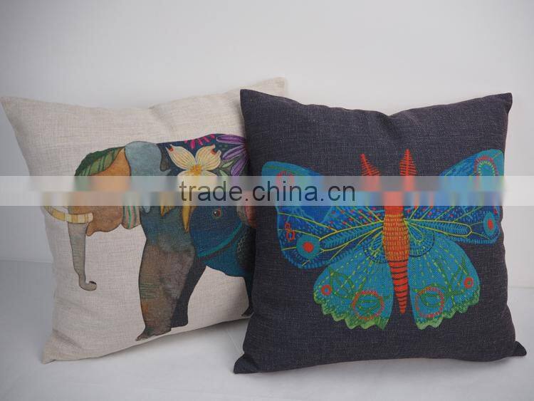 Perfect animal Throw Pillow ,Better Homes and car Decorative Pillow, Colorful printing cushion