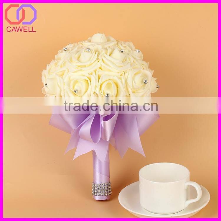 Fashion decoration new design handmade wedding bouquet bride flower