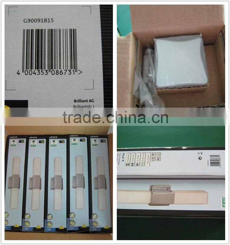 CE UL mosaic glass shade bedside hotel wall sconce /wall lighting fixture