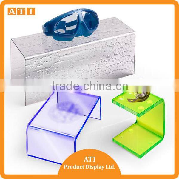 ATI factory wholesale clear acrylic color product riser display stands