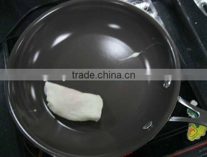 Nonstick Aluminium fry pan with stainless steel handle