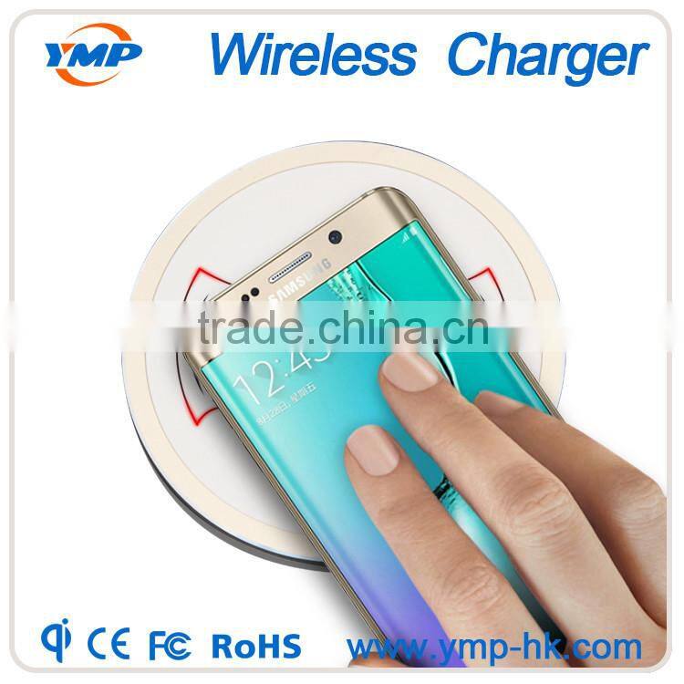 Tablet charging pad for phones and wireless qi mobile charger