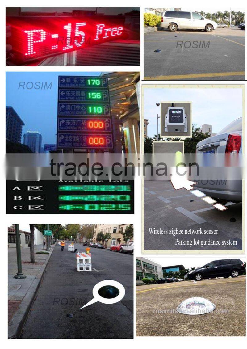 Mall Available Lots Parking Detector Counter with NEW LoRa ROSIM Technology