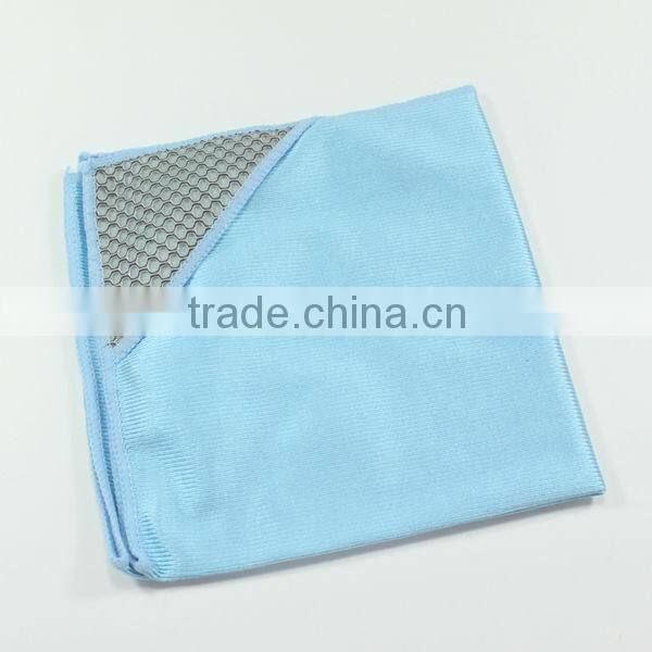China Export high density OEM glass cleaning cloth
