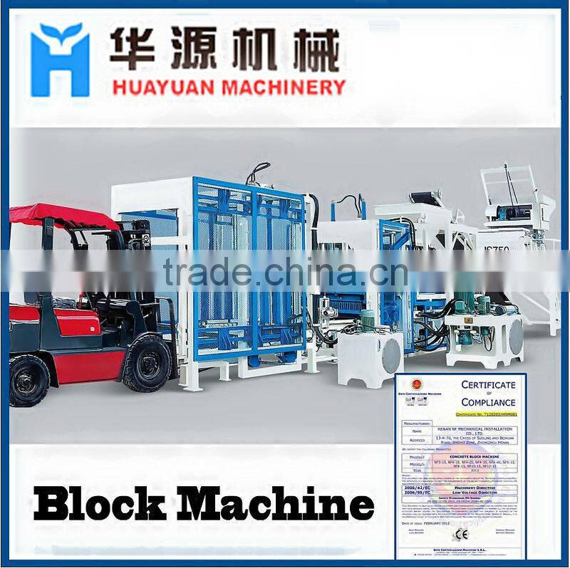 HY QT 6-15 paver brick making machine