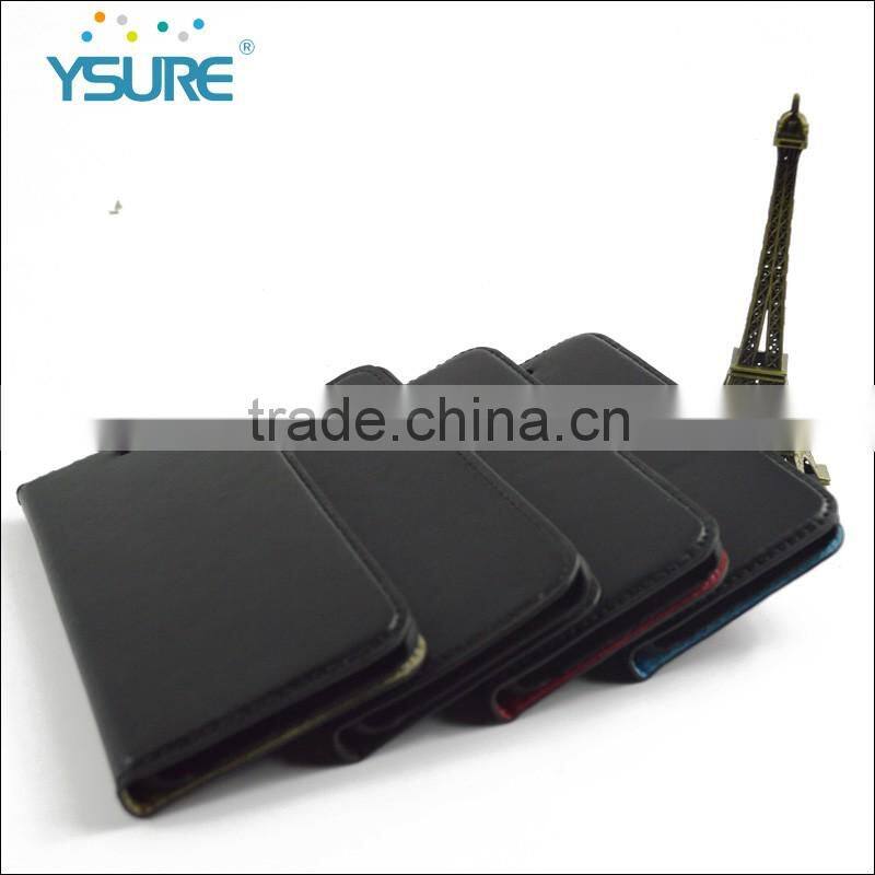 2016 Hot Sales Simple Style Real Leather Cases for iphone6 Suitable for Business Man with Card Slot