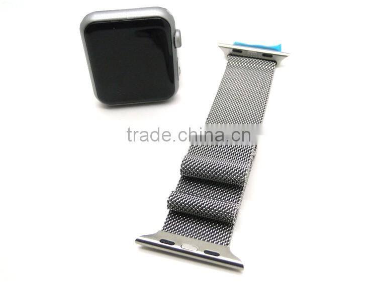 Multiple Designs custom logo popular mesh watch band for apple watch