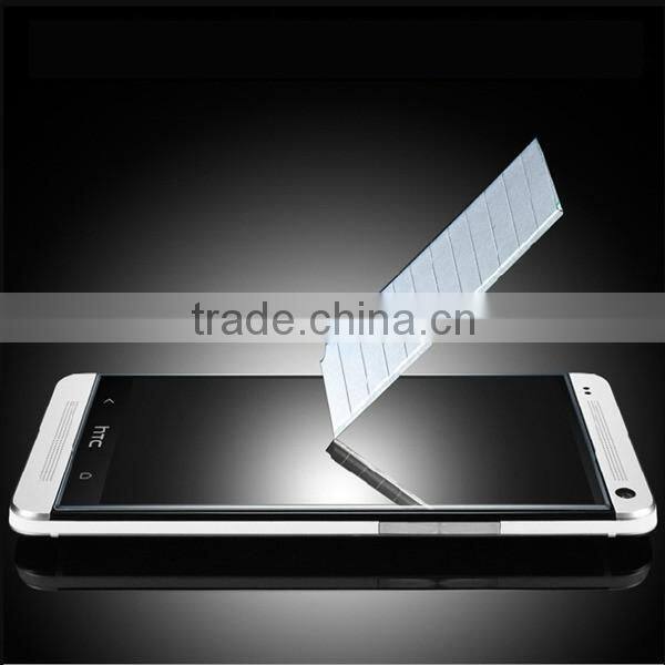 2015 popular mobile phone tempered glass screen protectors for HTC one M7 M8 M9