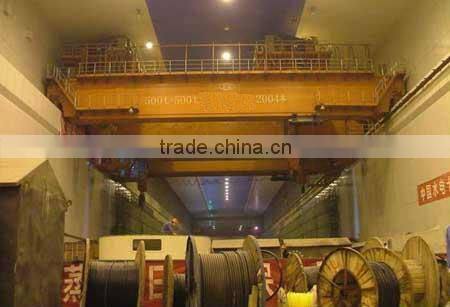 200+200t hydropower station double trolley bridge crane