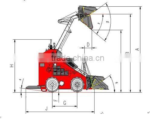 mini skid loader TC380