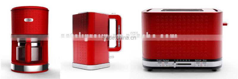 1.7L electric kettle dots design with CE, CB, GS, ROHS, LFGB, EMC certificates
