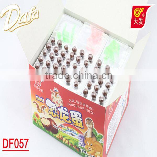 dafa dinosaur egg milk chocolate beans