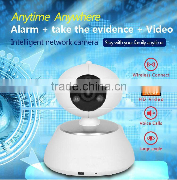 China manufactuer 3gwireless home security alarm camera systemwifi CCTV camera wireless wifi ip camera alarm