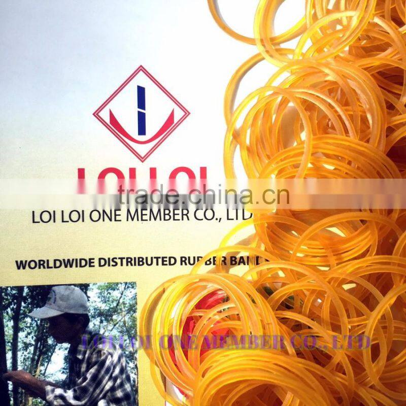 80% Rubber band Various colors Elastic Band For Sale