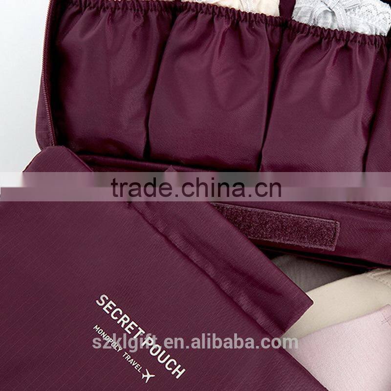 Plastic travel bra bag made in China