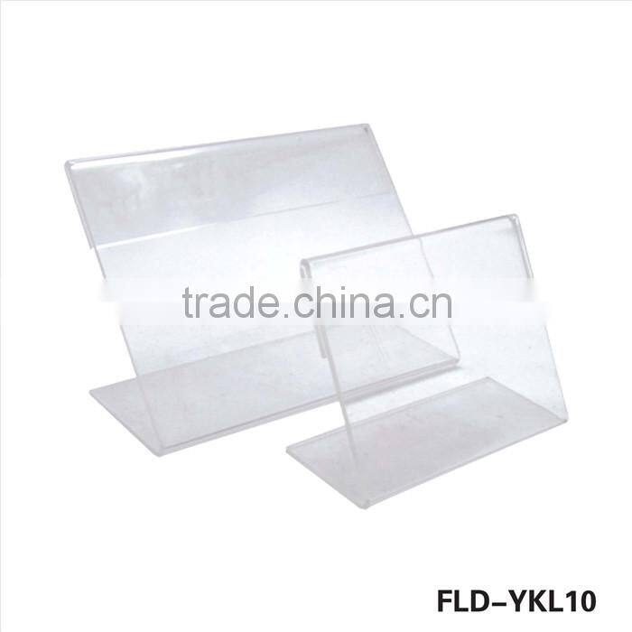 Favorable price shopping mall shopping cart advertising sign holder