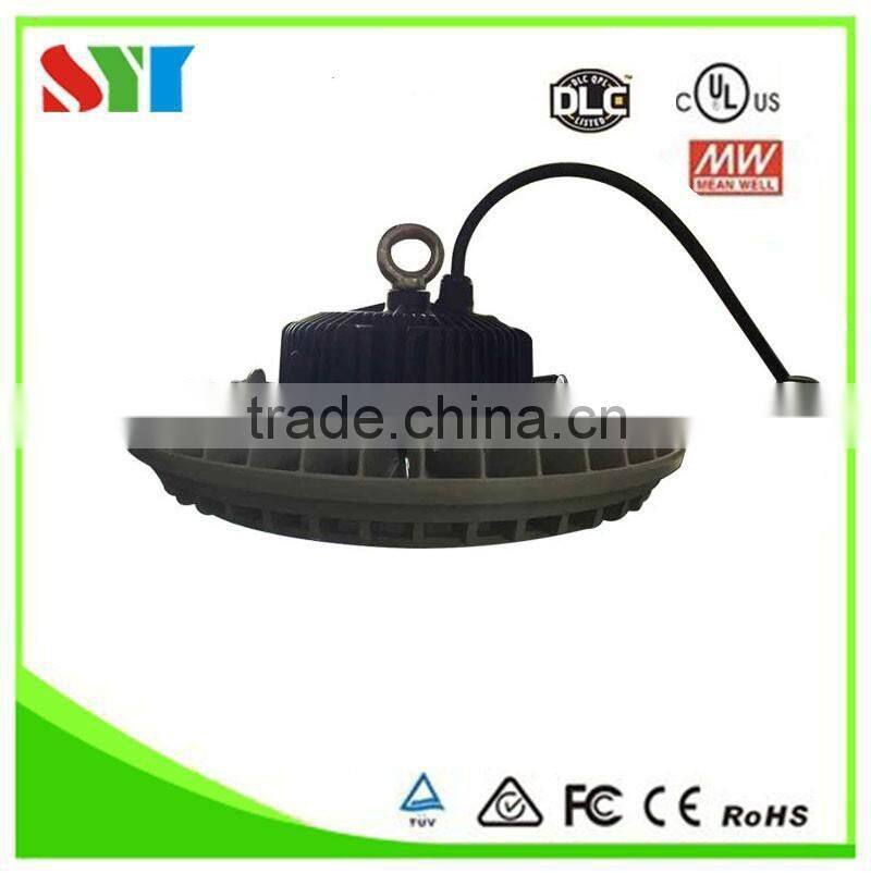 ce rohs UL DLC led high bay ufo 120w 150w 200w industrial led low bays