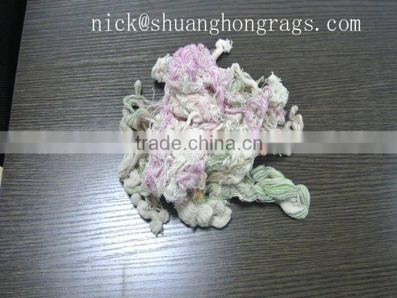 Cheap price colored cotton waste for industrial use