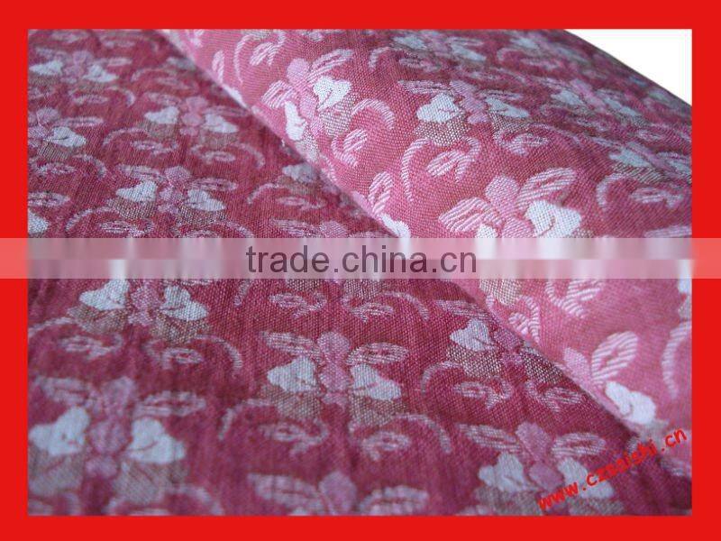 100% cotton yarn dyed jacquard fabric double layer fabric
