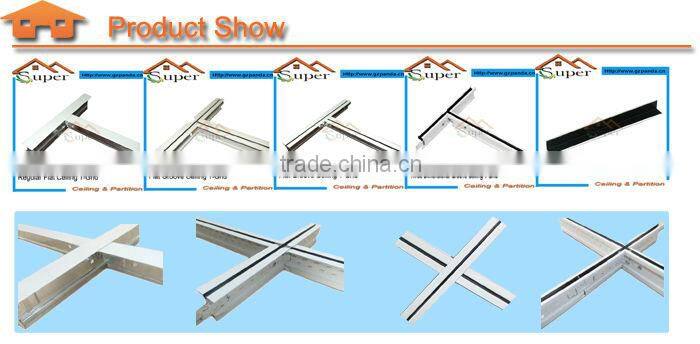 Groove Ceiling Grid Guangzhou Manufacturer