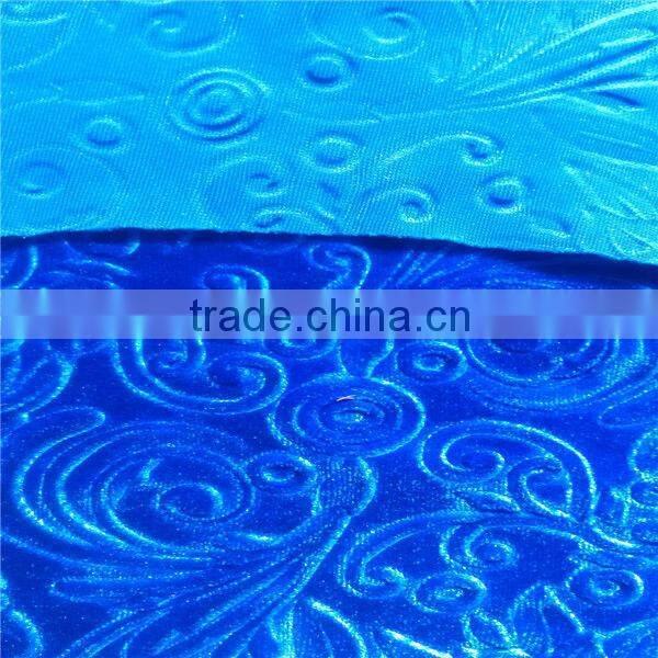 embossed knitting korean velvet for home textile