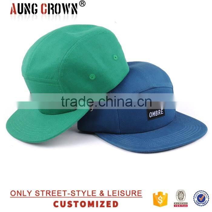 new custom logo 5 panel hat wholesale