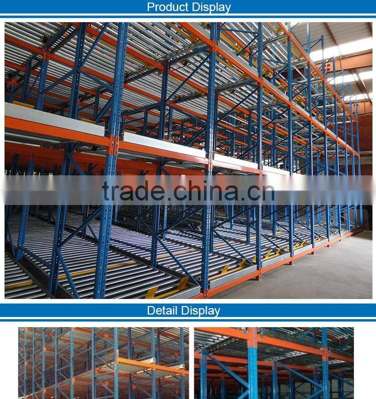 Metal Warehouse Industry Stacking Palleting Flow Racking