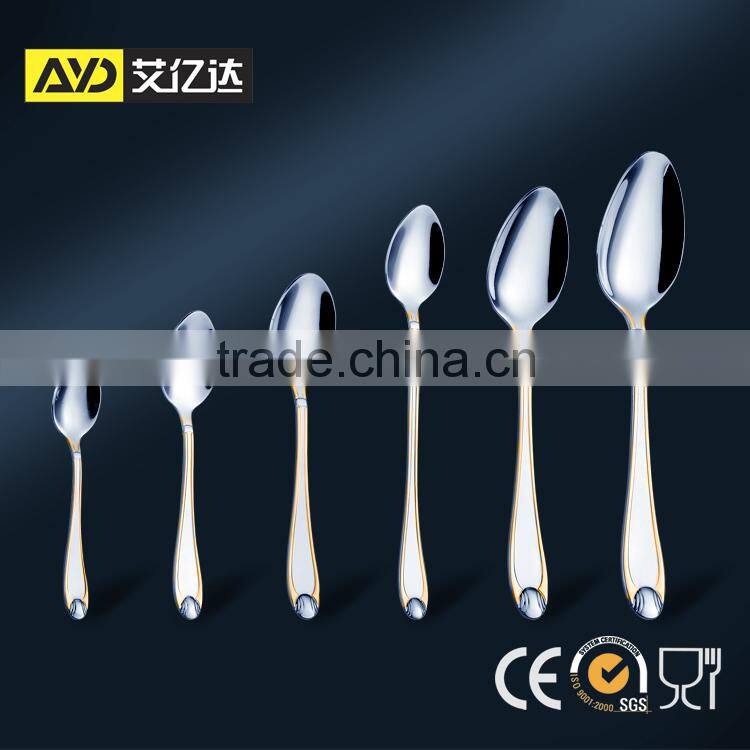 Cheap flatware! wooden box high quality competitive cheap flatware