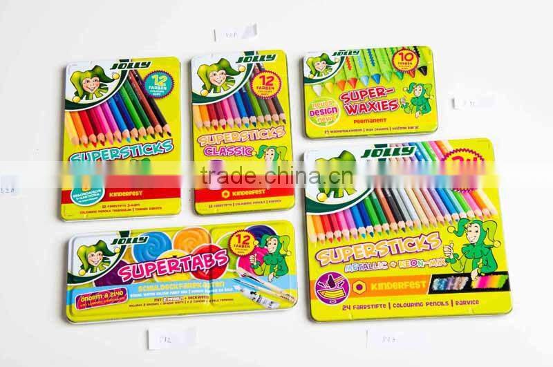 rectangle empty pencil tin box from tin can manufacturer