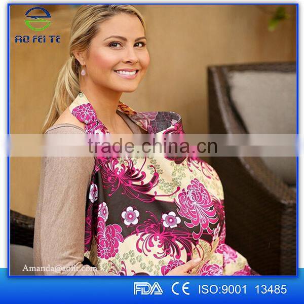 Fashion Style Colorful Cotton High Quality Baby Breastfeeding Nursing Cover