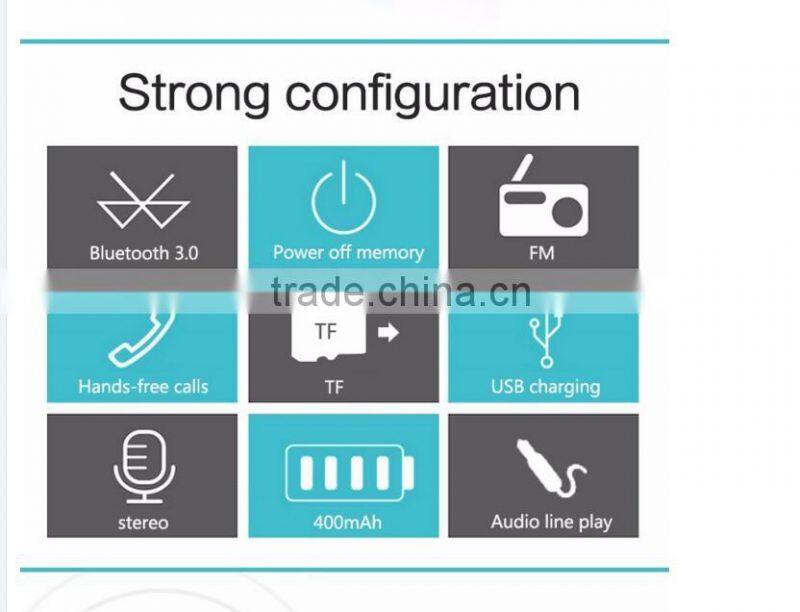 M-0322 mini square portable bluetooth speaker with hands-free call function + SD card slot