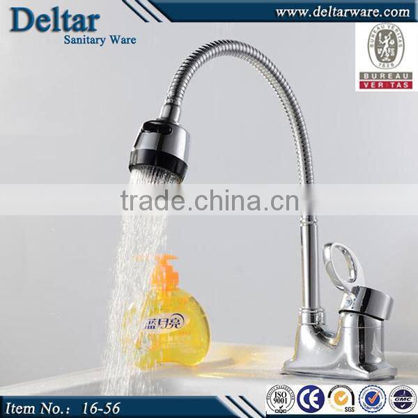 golden water mixer for bathroom, white marble Waterfall Bathroom Basin Mixer/faucet