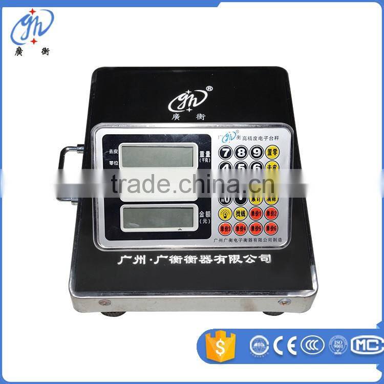 high quality electronic wirelss weighing scale full stainless steel platform scale