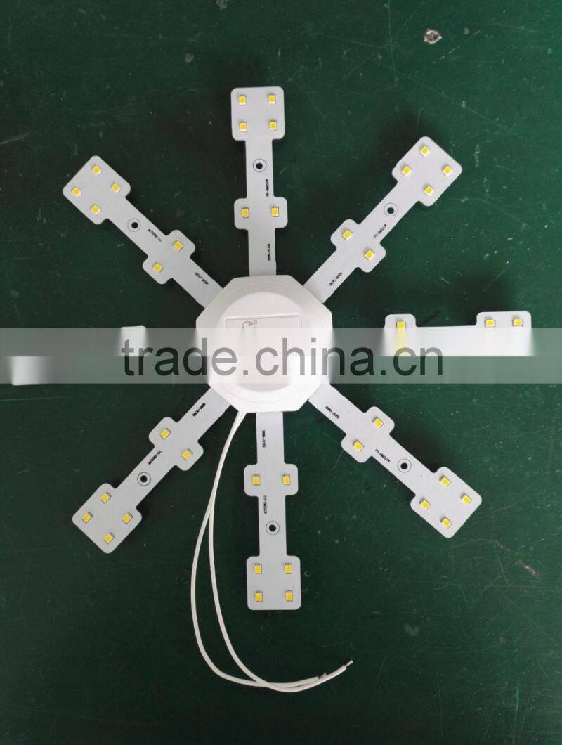 magnet SMD 2835 3mm slim Aluminum led modules for SKD LED ceiling lights 12w 18w 24w
