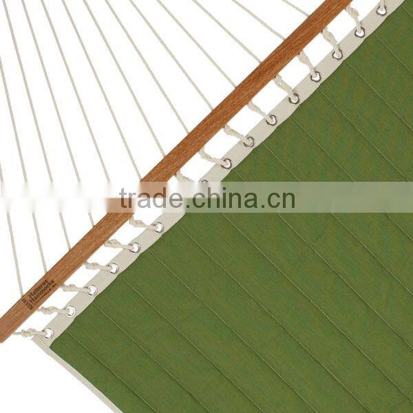 Double comfortable cotton filling patio bed swing