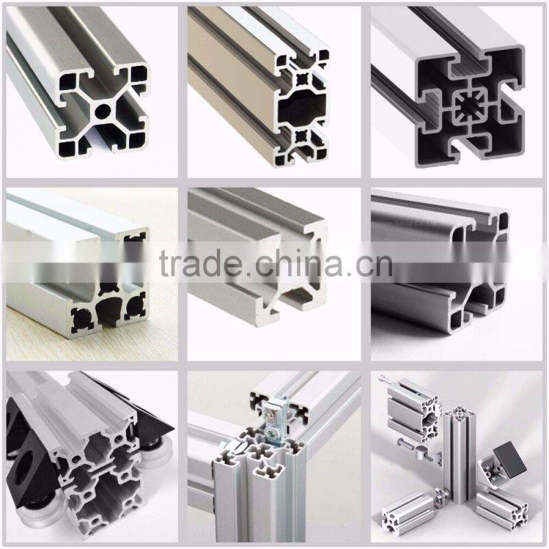 Durable groove tube aluminum slot U slot aluminium profile