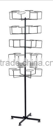 hanging rug display metal rack