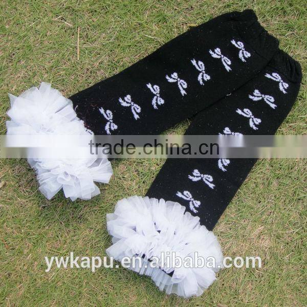 Hot sale cotton Halloween baby leg warmers for girls