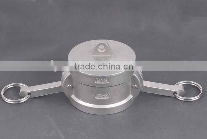 Stainless steel 304 316 quick coupler/quick coupling/camlock type DC made in China