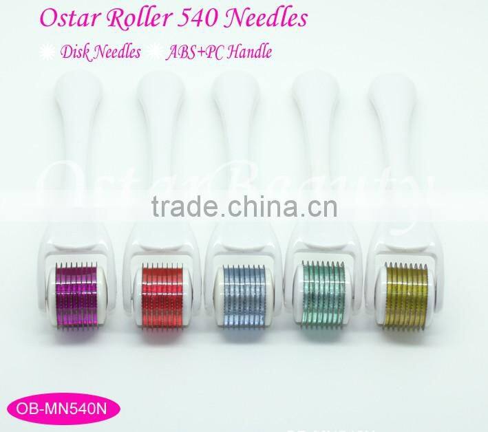 skinroller 540 needles stainless steel derma roller
