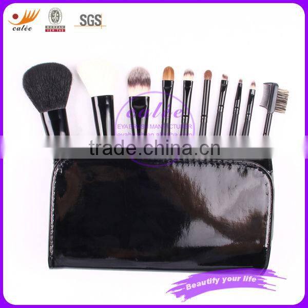 Goat hair 12pcs brushes for makeup