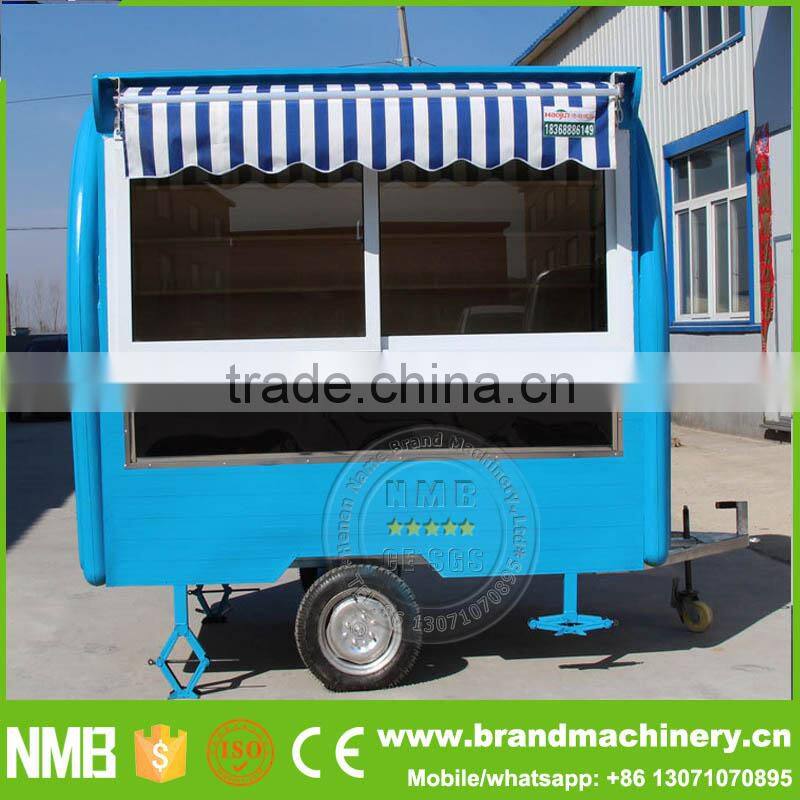 mobile food kiosk Towable Food Trailer For Sale, SNACK TRAILER, Rolling Food Cart