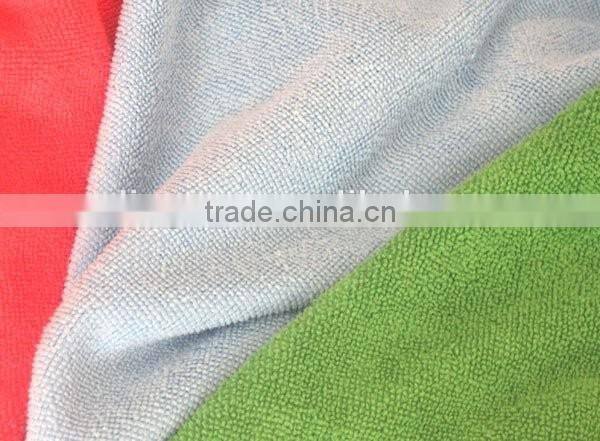 promotional microfiber towel for car, kitchen towel, microfiber terry towel